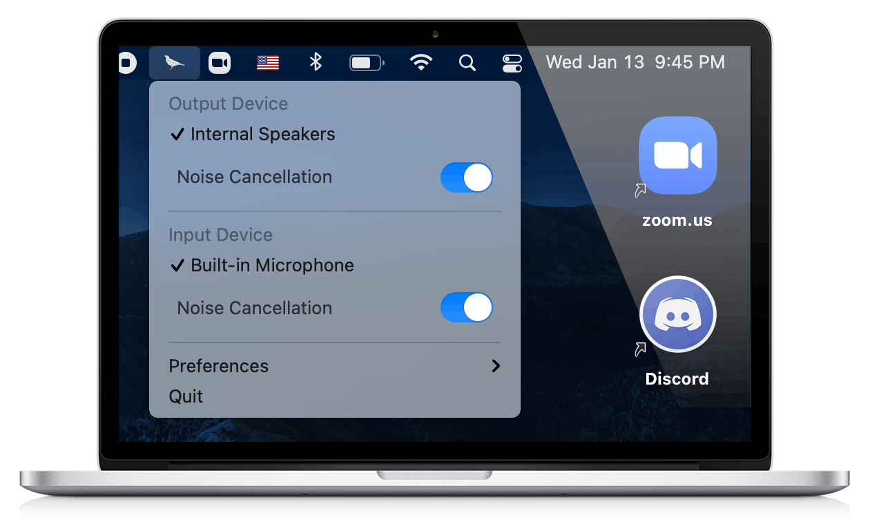 Noise online cancelling ai